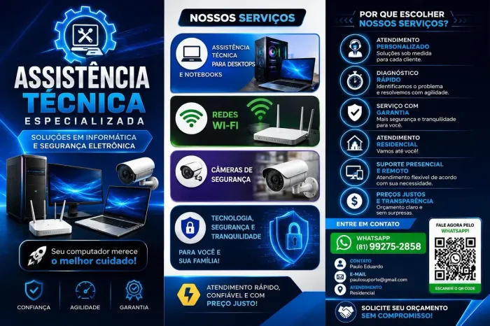 Realizo Serviços de Informática Geral