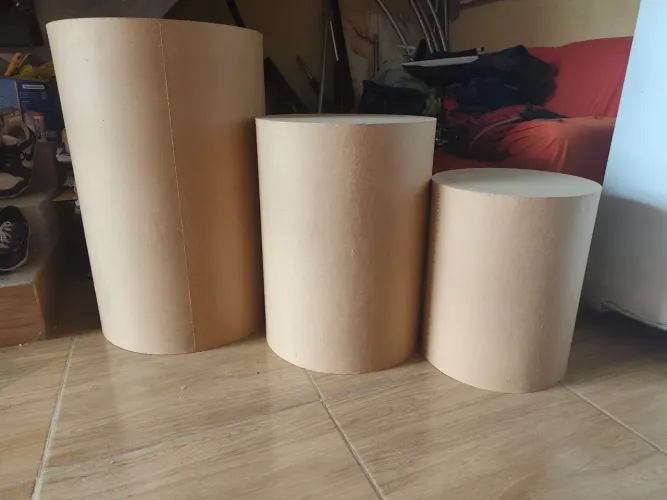 Trio de cilindro de festa