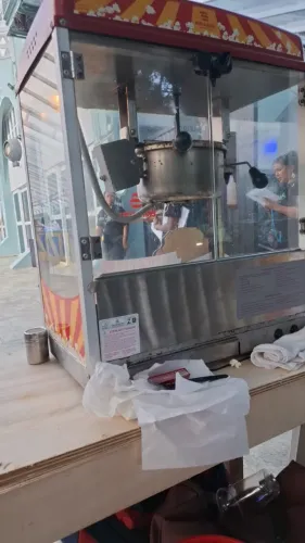 Máquina de Pipoca Pipoqueira Braesi Elétrica Aço Inox BMP-150