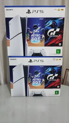 PS5 Slim 1TB caixa lacrada