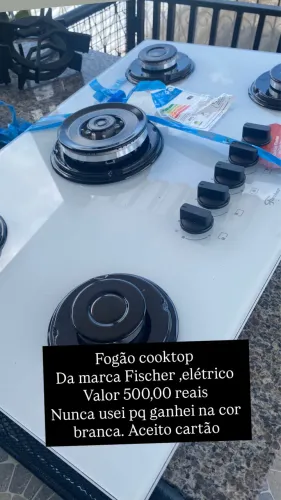 Fogão cooktop
