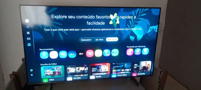 Vendo TV Samsung 50" 4k e som LG