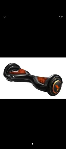 Skate elétrico hoverboard ATRIO ES165 Preto/laranja 4.5