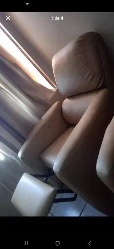 Poltrona com tecido limpável!!! Poltrona para salão de beleza ou outras ultilidades!! Urgt