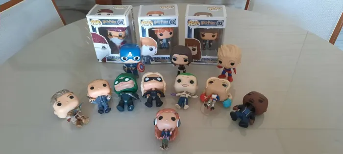 Lote 11 Funko Pop originais (vendo individuais)