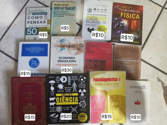 Vendo livros