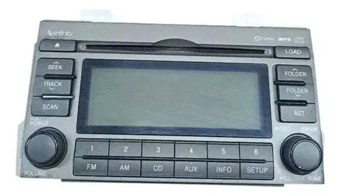 Radio Cd Player Azera 2011 Original 961963l5003g