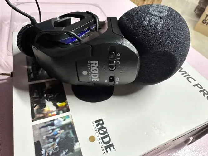 Microfone Rode Stereo Videomic Pro Rycote