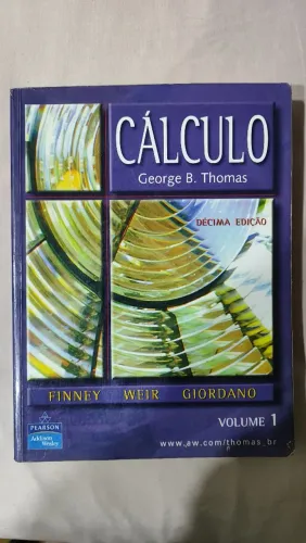 Livro: Cálculo Décima Edição - Volume 1 - George B. Thomas (Brinde: Livro da Ed UERJ)