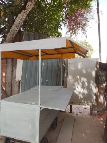 Fabricação de carrinho de lanche