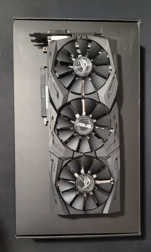 Placa de vídeo GTX 1070 TI ASUS ROG STRIX