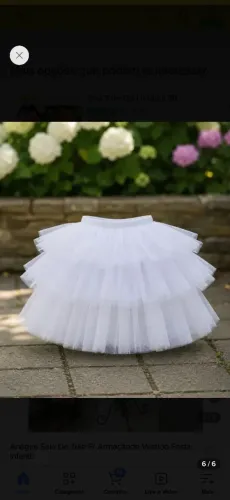 Saiote para vestido infantil 20.00.reais
