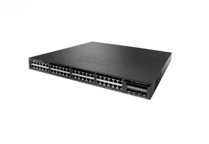 Switch Cisco Catalyst WS-C3650-48PS-L 48 portas Gigabit (10/100/1000) com PoE+