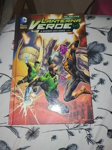Lanterna Verde a guerra dos anéis Parte 2, capa dura, raro em excelente estado