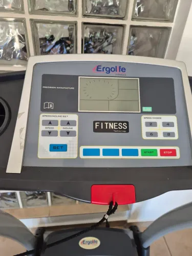 Esteira elétrica ergolife dobrável