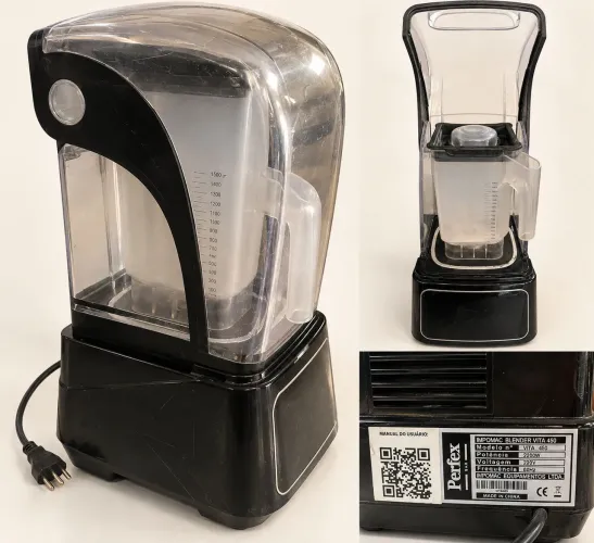 Liquidificador Profissional Impomac Blender Vita 450 com 2 Copos