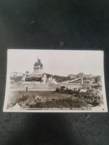 4 postais antigos de SP - década de 1950