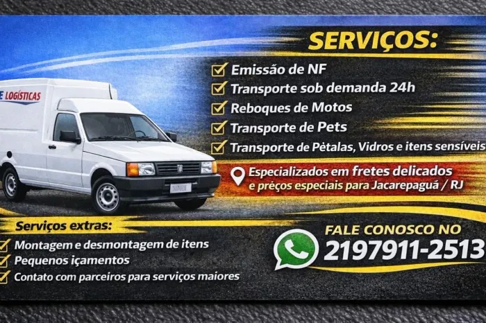 Faço pequenas mudanças e Fretes