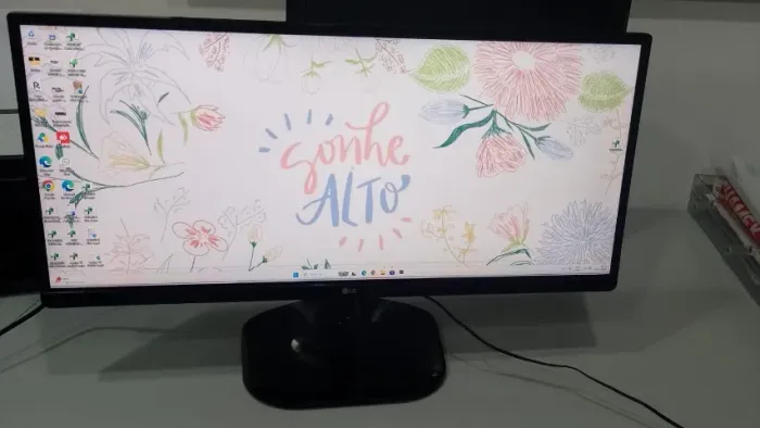 Monitor LG 25 polegadas ultrawide