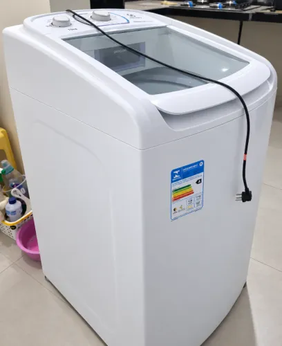 Fogão, geladeira e máquina de lavar