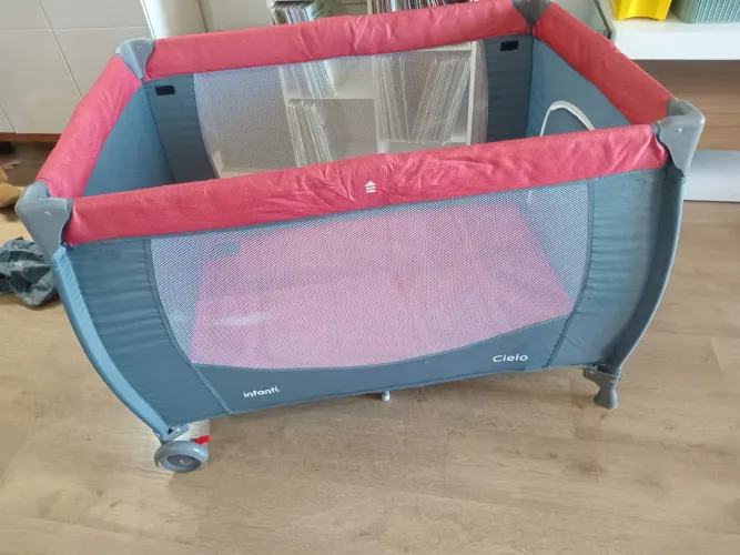 Berço camping infanti cielo