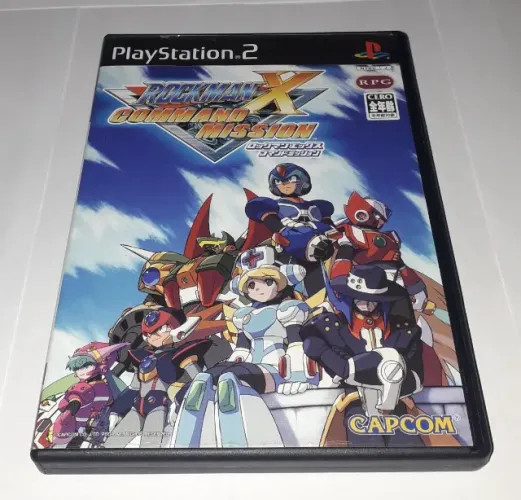 Rockman X: Command Mission (Japonês) | PS2 | Original | Usado |