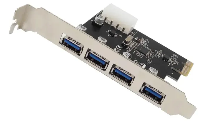 Placa Pci Express 1x Usb 3.0  Pc 5gbps 4 Portas Saídas