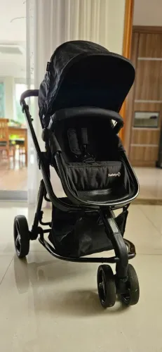 Carrinho de bebê Travel System Safety 1st, Mobi Trio, 0 a 15kg, Full Black