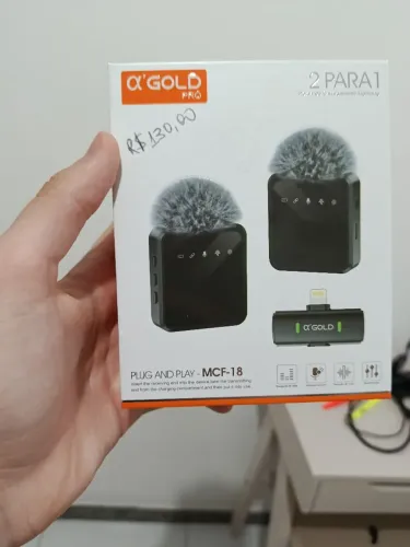 Microfone sem fio para IPHONE 