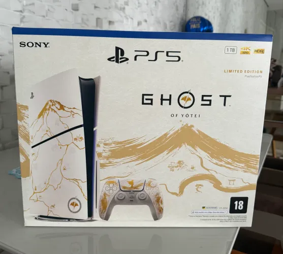 Ps5 edição Ghost of Yotei semi novo 