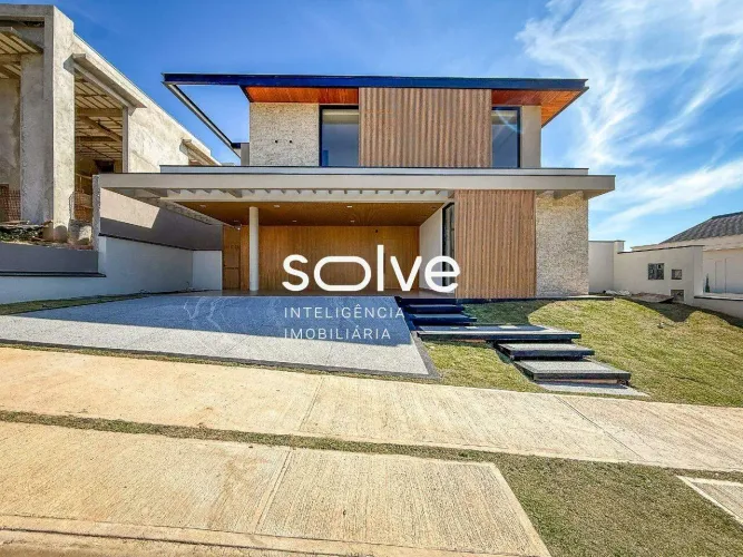 Casa em Condomínio para aluguel em Indaiatuba - Villa dos Pinheiros, 5 quartos 430 m² por