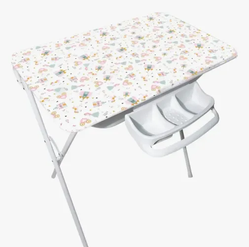 Vendo Banheira Luxo com Trocador Acolchoado + Suporte +Porta Toalha + Saboneteira