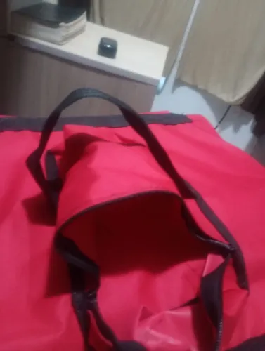 Bolsa térmica para entregador, nova e em bom estado