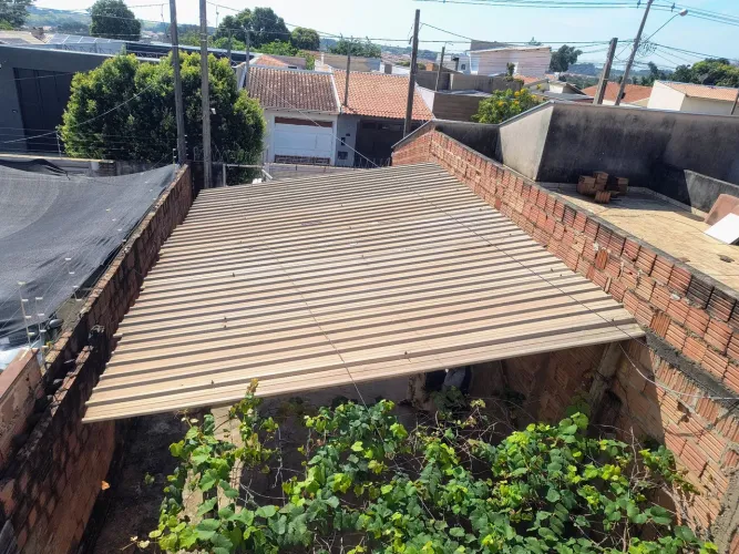Telha de zinco
