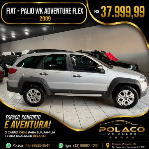 Fiat Palio Week. Adv/adv Tryon 1.8 MPI Flex 2009