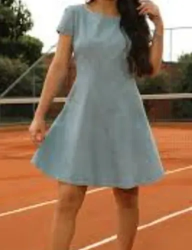 Vestido Jeans Godê Feminino M