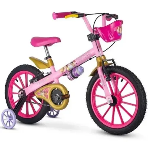 Bicicleta Aro 16 Princesas Disney