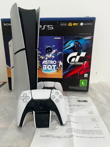 Ps5 Slim Com Caixa e Nota Fiscal