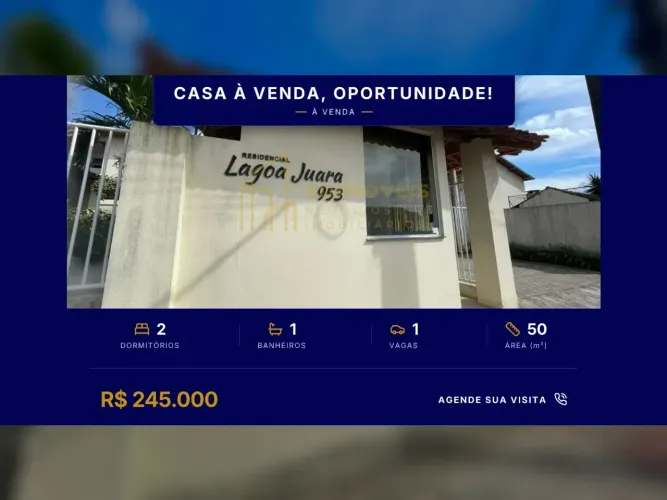 Linda casa em condomínio no Residencial Jacaraípe, ideal para sua família!