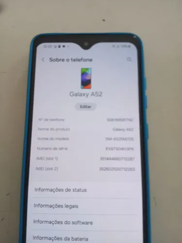 Celular Samsung A52