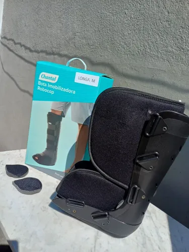 Bota Imobilizador Robocop Longa M Pe Esquerdo (36 a 39) Chantal 