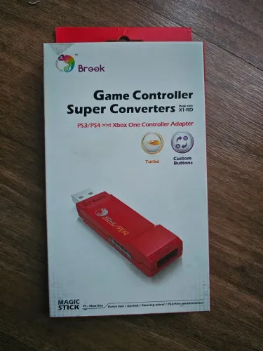Adaptador Brook PS3/PS4 para Xbox One Séries S X e PC (Magic Stick X1-RD)