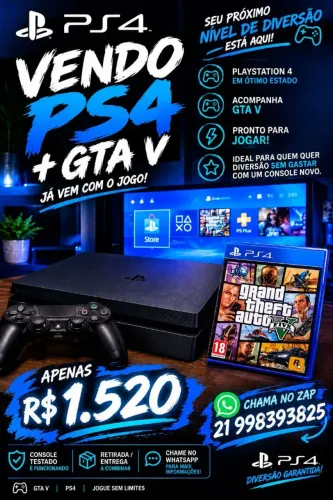 Vendo PS4