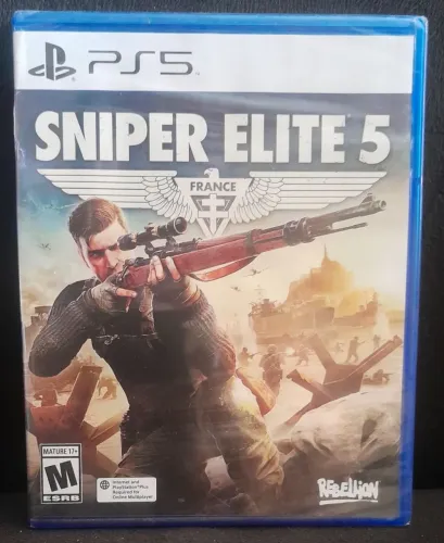 Sniper Elite 5 Ps5 Mídia Física Novo Lacrado
