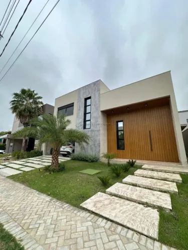 Condomínio Villa Jardim Cuiabá/MT, Sobrado para venda com 347 metros quadrados com 5 quar