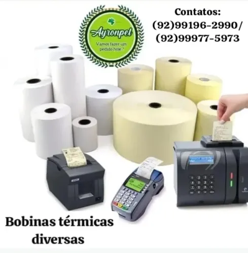 Bobina térmica 80x40