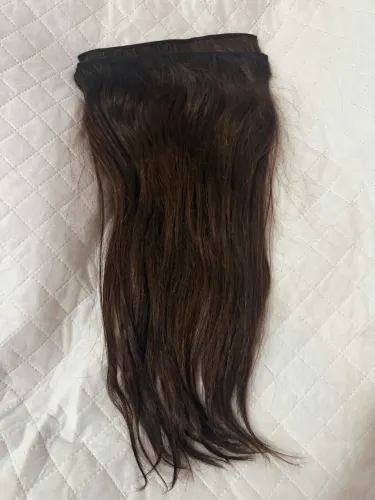 Vendo mega Hair cabelo humano premium castanho claro na tela e no tic tac 