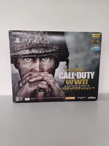 Vendo Console Ps4 Edição Limitada Call of Duty: WWII Firmware Desblo Semi novo