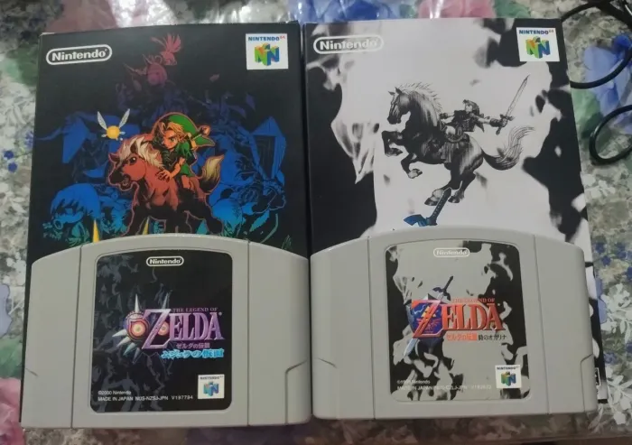 Jogos Zelda Nintendo 64 versão japonês