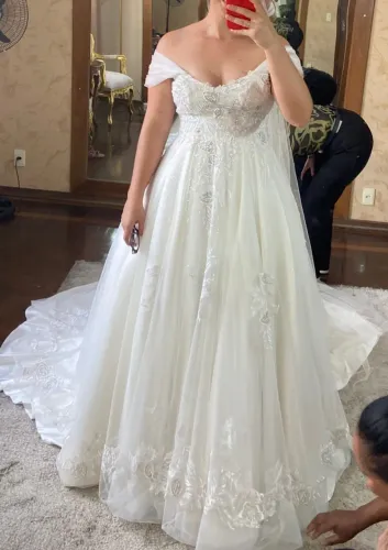 Vestido de noiva princesa